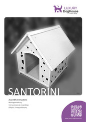 LUXURY DogHouse SANTORINI Instrucciones De Ensamblaje