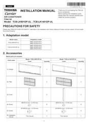 Toshiba Carrier TCB-LK801DP-UL Manual De Instalación