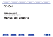 Denon PMA-900HNE Manual Del Usuario