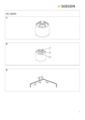 Sebson HD GS403 Manual De Instrucciones