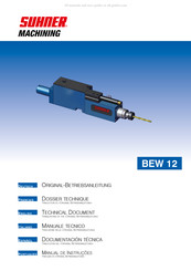 SUHNER MACHINING BEW 12 Documentación Técnica