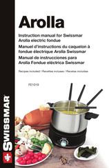 Swissmar Arolla FE1019 Manual De Instrucciones