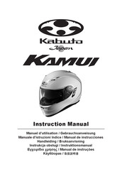 Kabuto Kamui Manual De Instrucciones