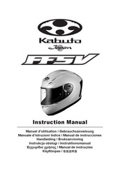 Kabuto FF5V Manual De Instrucciones