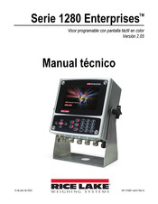 Rice Lake Weighing Systems 1280 Enterprises Serie Manual Tecnico