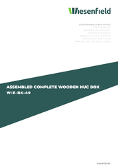 Wiesenfield WIE-BK-49 Manual De Instrucciones