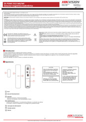 Hikvision DS-PDMC-EG2-WB Guia Del Usuario