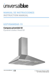 universalblue UCPYRAMID60-19 Manual De Instrucciones