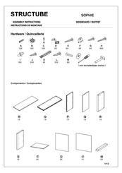 STRUCTUBE SOPHIE Instrucciones De Montaje