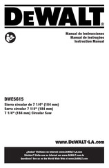 DeWalt DWE5615 Manual De Instrucciones