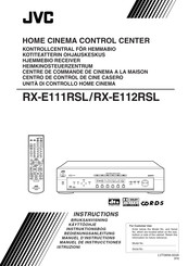 JVC RX-E112RSL Manual De Instrucciones