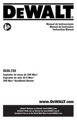 DeWalt DCBL720 Manual De Instrucciones