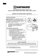 Hayward H350FD Manual De Instalación Y Servicio