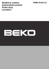 Beko WMB 91242 LC Manual