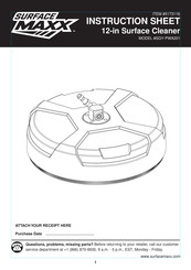 SurfaceMaxx 5173116 Hoja De Instrucciones