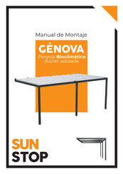 SUN STOP GÉNOVA Manual De Montaje