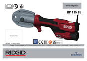 Emerson RIDGID RP 115 EU Manual De Instrucciones