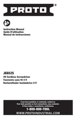 Proto J6652S Manual De Instrucciones