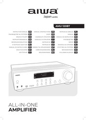 Aiwa AMU-120BT Manual De Instrucciones