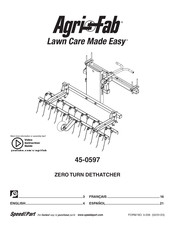 Agri-Fab 45-0597 Manual De Instrucciones