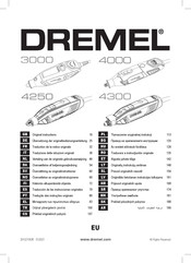 Dremel 4000 Traducción De Las Instrucciones Originales