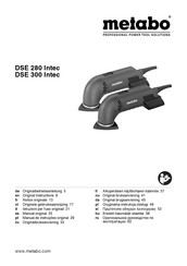 Metabo DSE 300 Intec Manual Original
