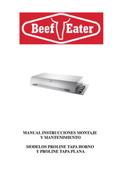 Beef Eater PROLINE Manual Del Usuario