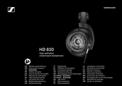 Sennheiser HD 820 Instrucciones De Manejo