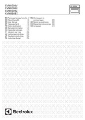 Electrolux EVM8E08Z Manual De Instrucciones