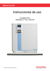 Thermo Scientific HERACELL 240i GP Instrucciones De Uso