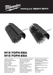Milwaukee M18 Manual Original