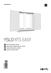 SOMFY YSLO RTS EASY Guia Del Instalador