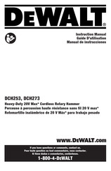 DeWalt DCH273B Manual De Instrucciones