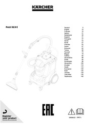 Kärcher Puzzi 30/4 E Manual De Instrucciones