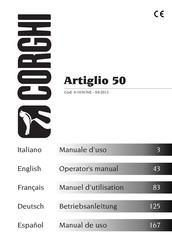 Corghi ARTIGLIO 50 Manual De Uso