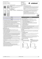 Wieland SVM 4001K-A Instrucciones De Montaje