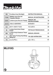 Makita ML010G Manual De Instrucciones