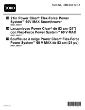 Toro Power Clear Flex-Force Power System Manual Del Operador