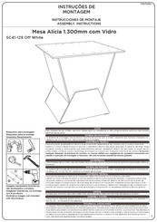 Panorama Móveis Alicia SC41-129 Instrucciones De Montaje