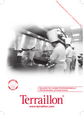 Terraillon PRO 15 KG Manual Del Usuario