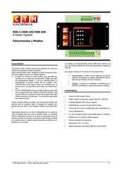 CTM Electronica OD8-500 Manual Del Usuario