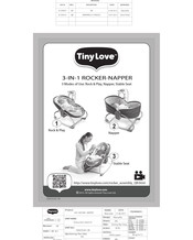 Tiny Love 3-in-1 Rocker-Napper Manual De Instrucciones