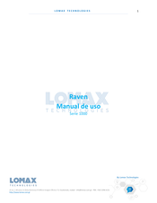 Lomax Raven 1000 Serie Manual De Uso