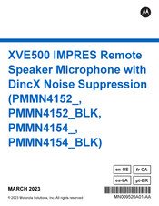 Motorola Solutions PMMN4154 Manual Del Usuario