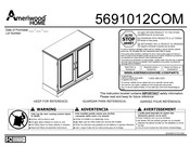 Ameriwood HOME 5691012COM Instrucciones De Montaje