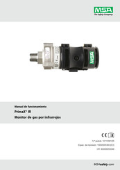 Msa PrimaX IR Manual De Funcionamiento