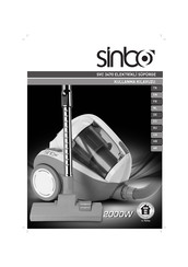 Sinbo SVC 3470 Manual Del Uso