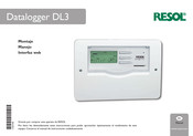 Resol Datalogger DL3 Manual