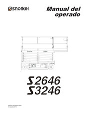 Snorkel S2646 Manual Del Operador