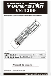 Vocal-Star VS-1200 Manual De Usuario